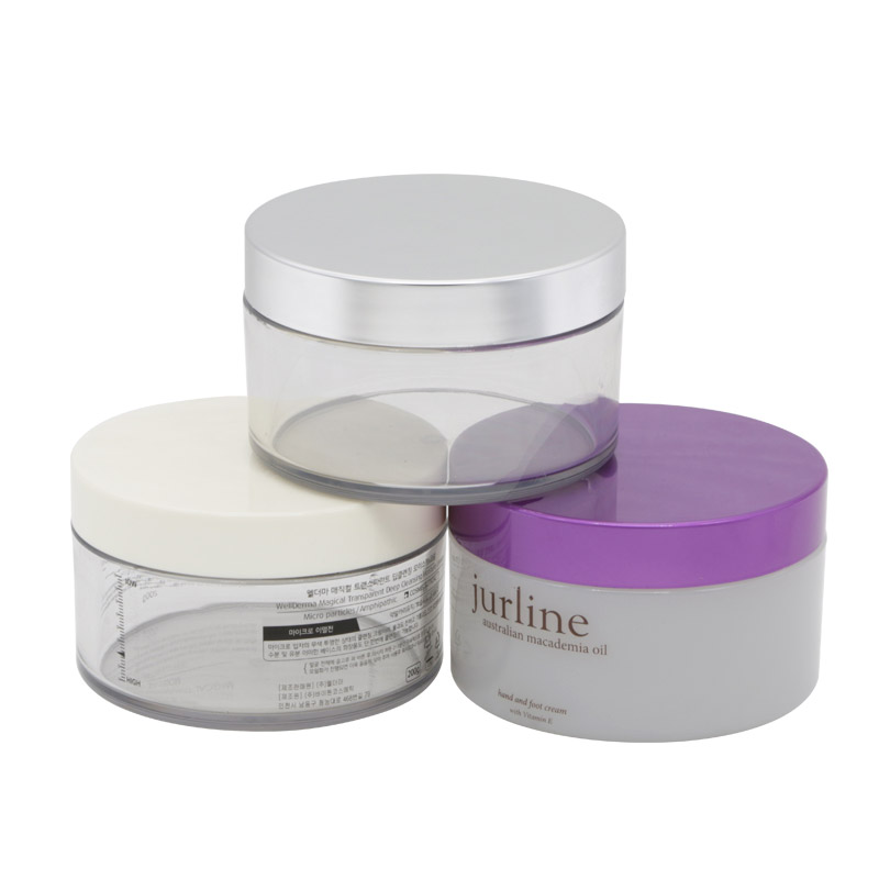 High Performance Aluminum Lid -
 200g luxury plastic body butter container – E-better