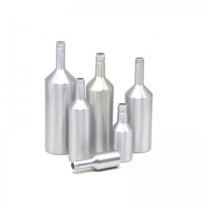 AJ-05 series aluminum engine oil packaging bottle