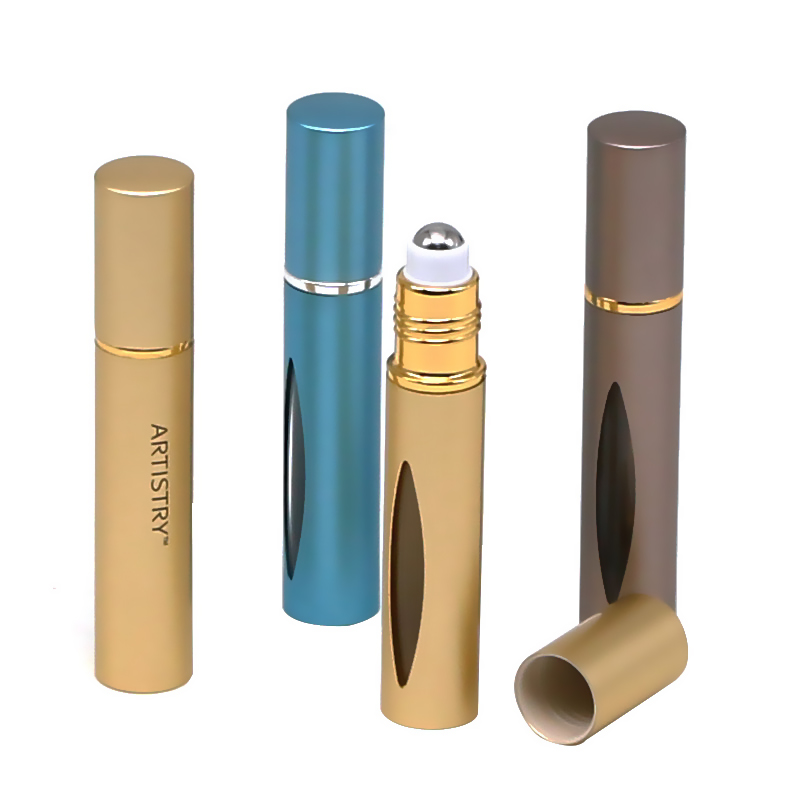Super Purchasing for Plastic Promotional Jar With Tin Lid -
10ml oxidated aluminum roll on bottle – E-better detail pictures