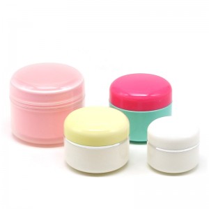 Discount wholesale 100ml Plastic Spray Bottle -<br />
 15g / 30g / 50g / 100g double wall pp cream jar  - E-better