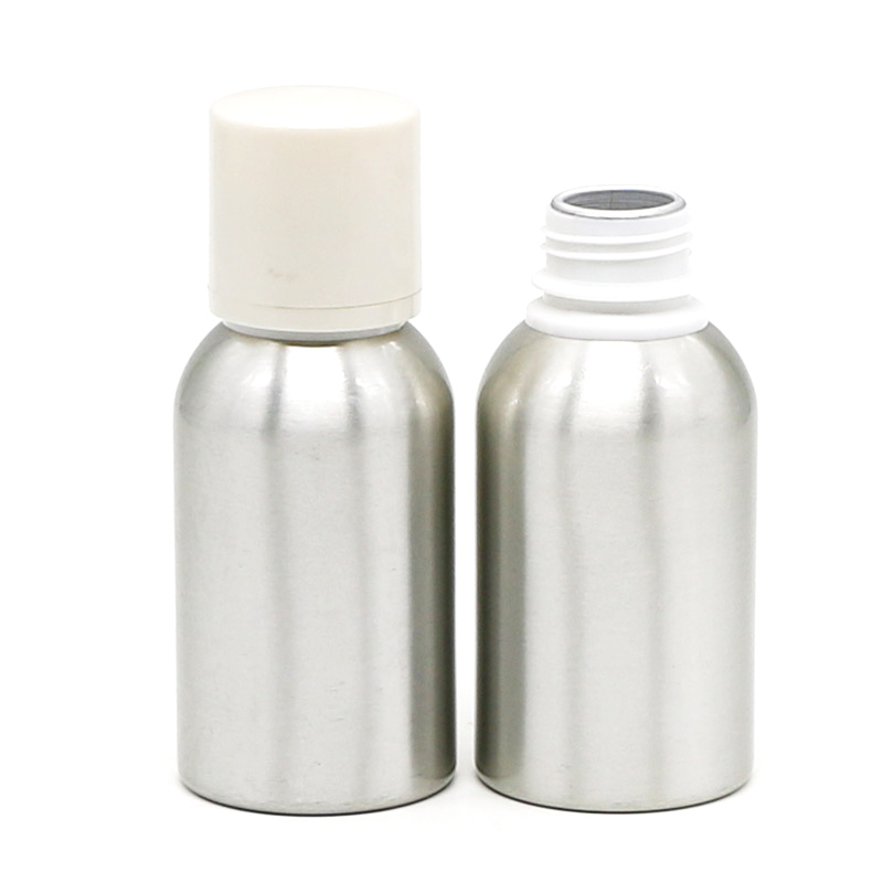 Good quality Empty Cosmetic Glass Bottle -
 250ml silver aluminum vodka bottle – E-better