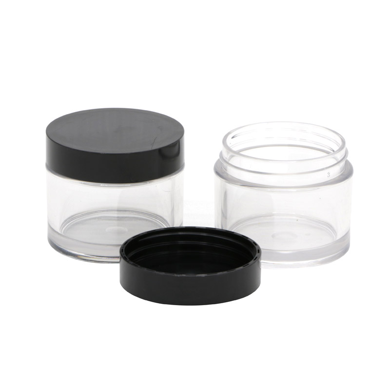Hot Sale for Eco Cosmetic Container -
 50g clear plastic cream jar  – E-better