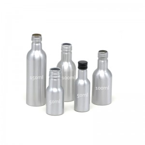 Botol aluminium seri AJ-02 untuk aditif bahan bakar