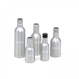 Botol aluminium seri AJ-02 kanggo aditif bahan bakar