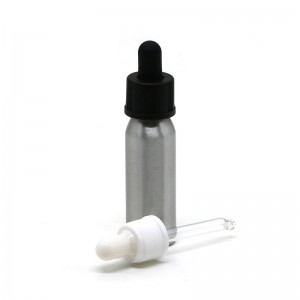 Short Lead Time for High Quality Cosmetic Jar -
 30ml aluminum essential oil dropper bottle  – E-better