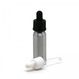 Factory made hot-sale 30g Cosmeitc Jar -<br />
 30ml aluminum essential oil dropper bottle  - E-better