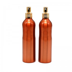 Professional China Amber Glass Cosmetic Jar -
 200ml gold aluminum mist spray bottle  – E-better