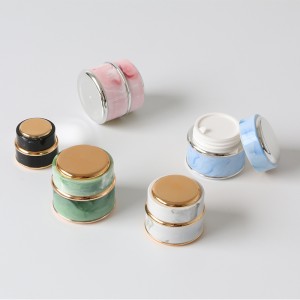 New design wholesale 5g 7g 15g 30g 50g plastic cosmetic jar for face cream luxury cosmetic container