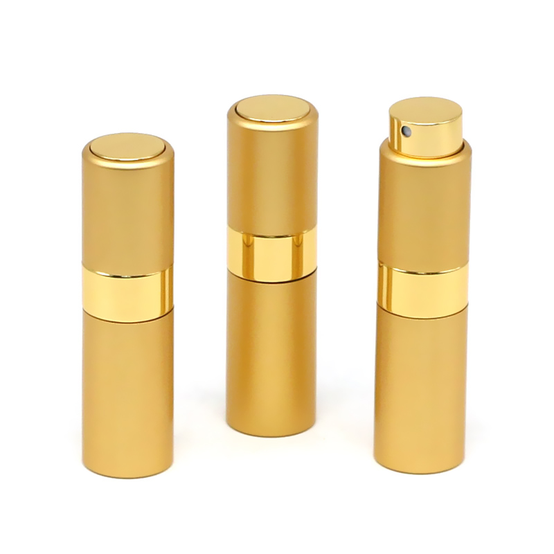 Manufacturer of Plastic Cosmetic Jar -
 5ml / 8ml / 10ml / 15ml / 20ml rotary aluminum perfume bottle  – E-better