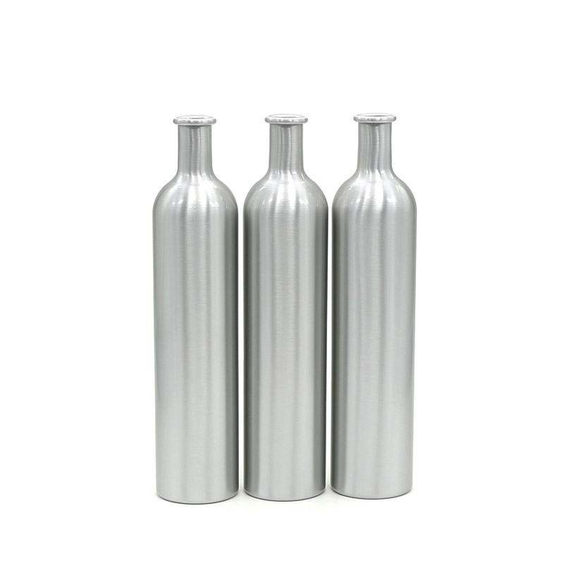 New Fashion Design for Plastic Cosmetic Jar With Transparent Lid -
 1000ml tall and thin aluminum liquor bottle  – E-better