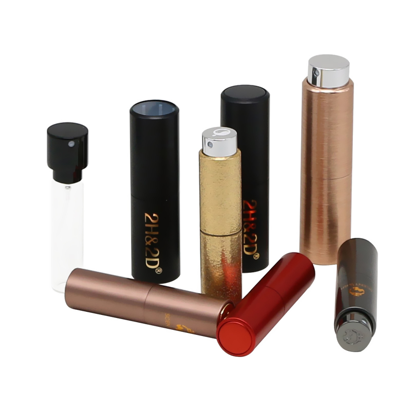 PriceList for Glass Perfume Bottle 50ml -
8ml / 10ml / 15ml / 20ml refillable aluminum atomizer bottle – E-better detail pictures
