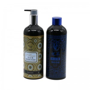 500ml aluminum shampoo bottle