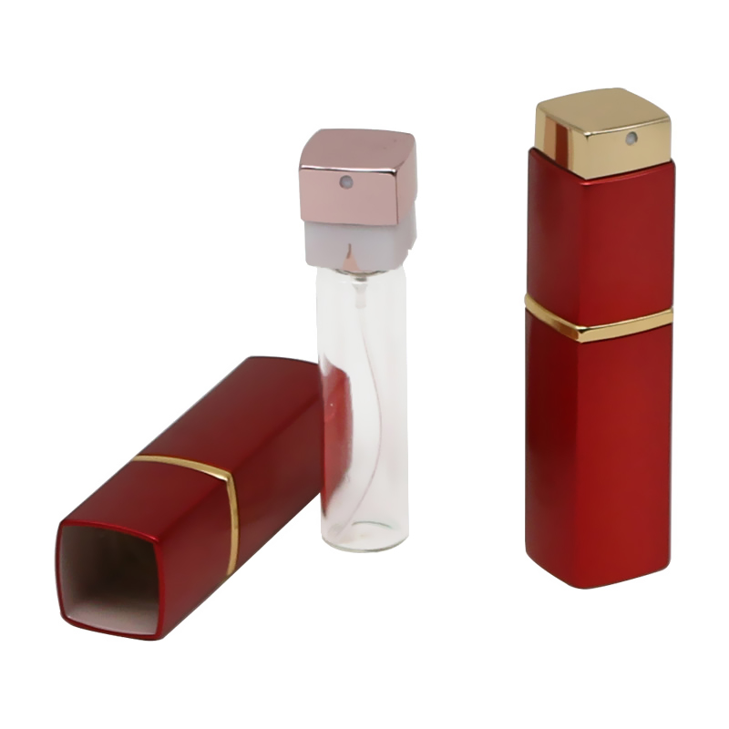 2017 New Style 200ml Pp Plastic Jar -
8ml / 10ml / 15ml / 20ml square twist up aluminum perfume atomizer – E-better detail pictures
