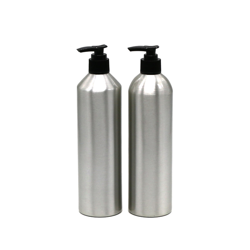 High reputation Cosmetic Aluminum Cream Jar -
 450ml plastic lotion pump aluminum bottle  – E-better