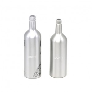 Aluminiowa butelka dodatku do paliwa z serii AJ-06