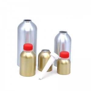 Flacone in alluminio serie AJ-01 per detergente motore