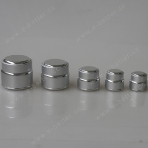 15G 30G 50G kemewahan emas Silver aluminium shell Face krim perawatan kulit kuku gel jar