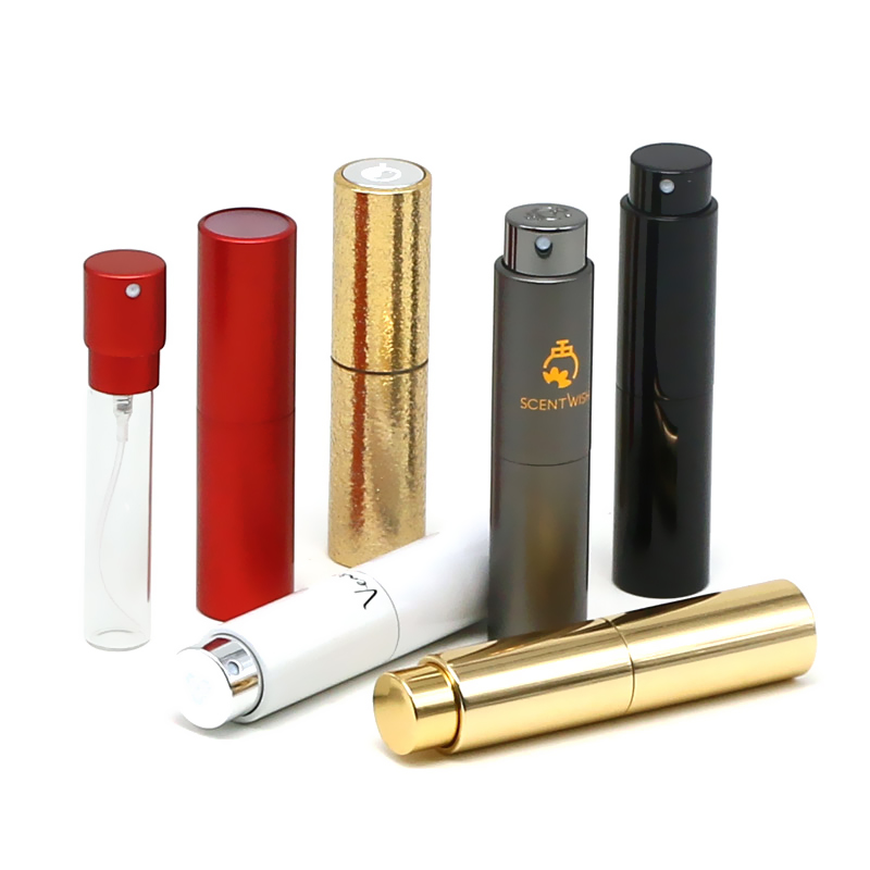 PriceList for Glass Perfume Bottle 50ml -
8ml / 10ml / 15ml / 20ml refillable aluminum atomizer bottle – E-better detail pictures
