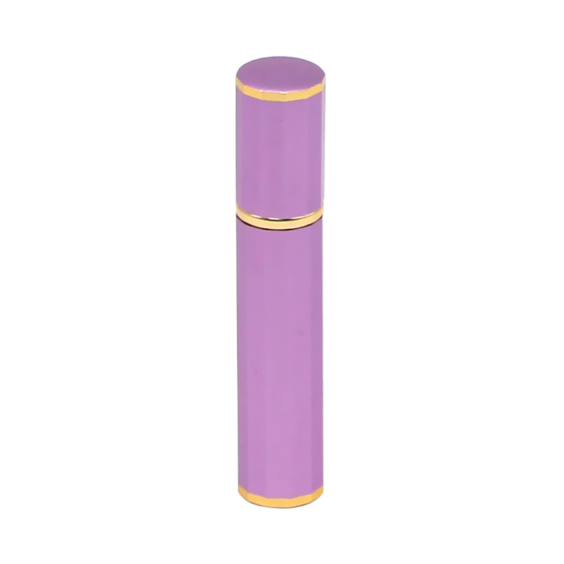 OEM Customized Aluminium Cosmetic Cream Container Jars -
 8 ml purple fancy aluminum perfume bottle  – E-better