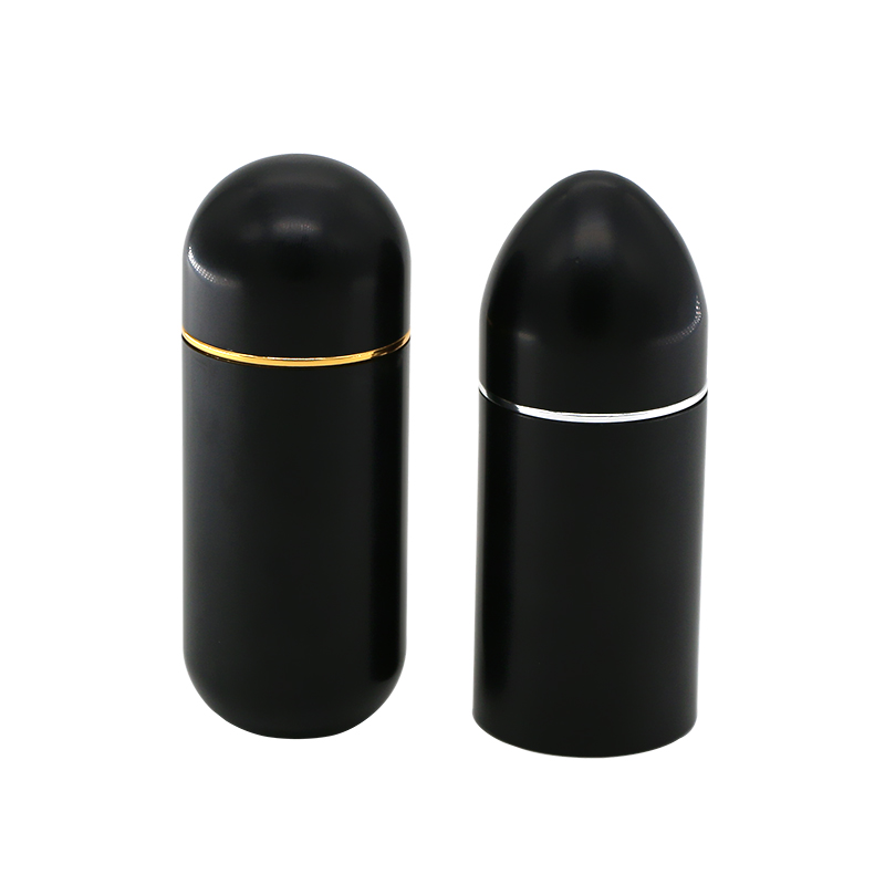 OEM China Supplement Container -
 Luxury health care bottle 30 ml 80 ml electroplating aluminum capsule bottle  – E-better