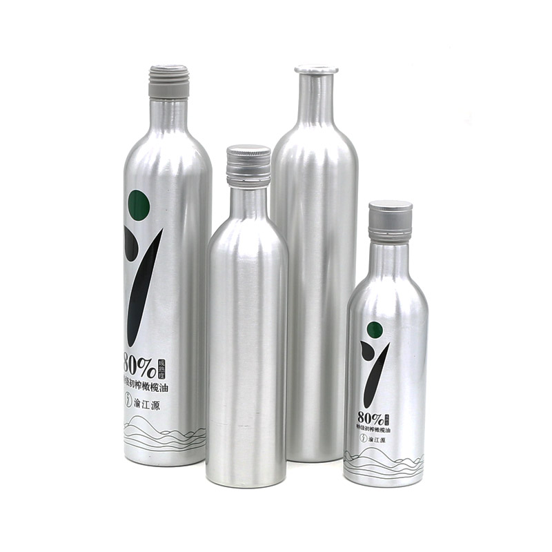 China wholesale Plastic Cosmetic Jar -
1000ml customized color aluminum champagne bottle – E-better detail pictures