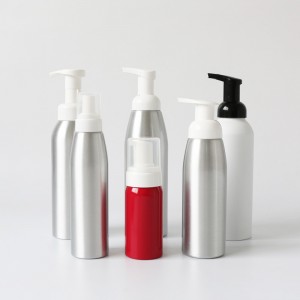 Flacone spray per pompa in schiuma cosmetica in alluminio vuoto da 250 ml 350 ml 500 ml 750 ml