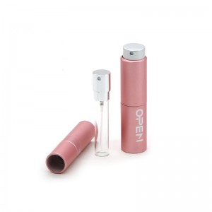 8ml 10ml 15ml 20ml Custom Color Aluminum Perfume Atomizer Refillable