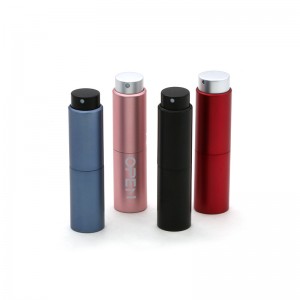 8ml 10ml 15ml 20ml Custom Color Aluminum Perfume Atomizer Refillable