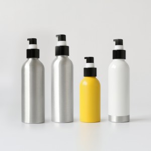 In stock 500ml aluminum bottle with trigger spray empty black aluminum bottle fast delivery
