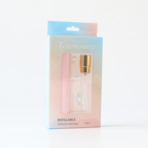 迅速な出荷8ml10ml20ml香水噴霧器スプレーボトル手指消毒剤用のミニスプレーボトルをひねります