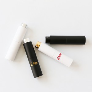Travel size empty twist spray bottle atomizer refillable perfume ORAL CLEANING LIQUID MOISTURISING TONER HAIR AFTERSHAVE ALCOHOL atomizer with customized logo