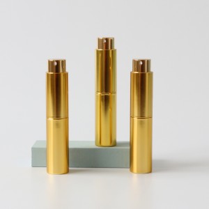 Hot sale mini perfume atomizer 10ml fine mist CLEANING LIQUID TONER SCENT ALCOHOL MAKEUP REMOVER spray bottle refillable