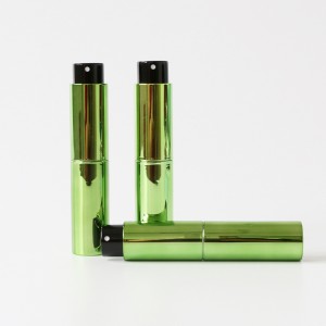 Hot sale mini perfume atomizer 10ml fine mist CLEANING LIQUID TONER SCENT ALCOHOL MAKEUP REMOVER spray bottle refillable