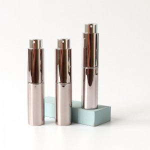 Hot sale mini perfume atomizer 10ml fine mist CLEANING LIQUID TONER SCENT ALCOHOL MAKEUP REMOVER spray bottle refillable