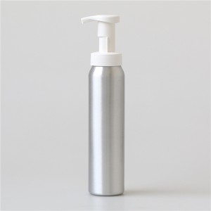 Empty 250ml 350ml 500ml 750ml Aluminum Cosmetic Foam pump spray Bottle