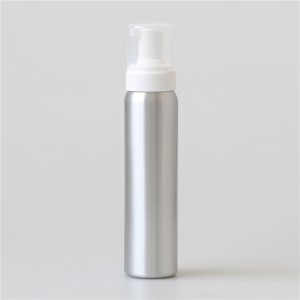 620ml gold aluminum body powder bottle
