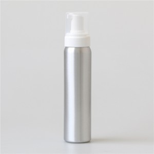 Empty 250ml 350ml 500ml 750ml Aluminum Cosmetic Foam pump spray Bottle