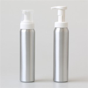 450ml plastic lotion pump aluminum bottle