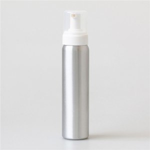 Empty 250ml 350ml 500ml 750ml Aluminum Cosmetic Foam pump spray Bottle