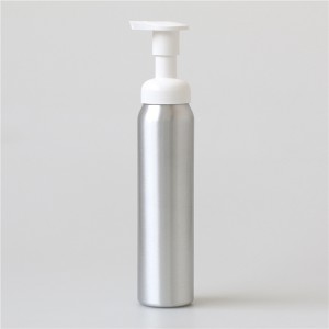 Empty 250ml 350ml 500ml 750ml Aluminum Cosmetic Foam pump spray Bottle