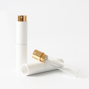 Ukuran saku 10ml parfum bundar botol semprotan alat penyemprot isi ulang botol semprotan hadiah bisnis botol semprotan alat penyemprot kanggo sanitizer tangan