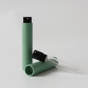 Custom color portable 10ml spray bottle mini perfume atomizer refillable