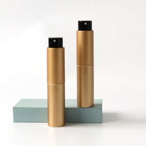 Warna custom portabel 10ml botol semprot mini parfum atomizer refillable