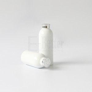 100ml botol bubuk aluminium pérak