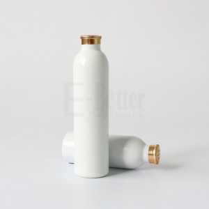 620ml gold aluminum body powder bottle
