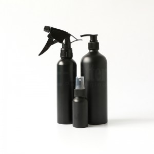 300ml 500ml 750ml المونيم کاسمیٹڪ بوتل جراثيم ڪش لاءِ ٽرگر اسپري سان