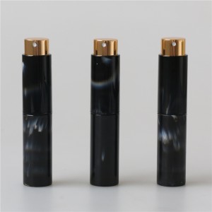 marble pattern 10ml mini plastic scent spray bottle portable TONER SCENT ALCOHOL MAKEUP REMOVER HAIR SPRAY