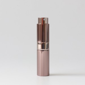 Luxury 8ml 10ml 15ml 20ml Custom Color Travel Size Aluminium Perfume Atomizer Refillable Spray tavoahangy