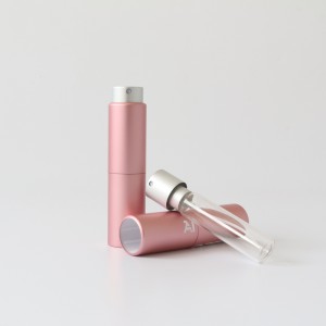 Luxuria 8ml 10ml 15ml 20ml Custom Color Travel Size Aluminium Perfume Atomizer Refillable Spray Bottle