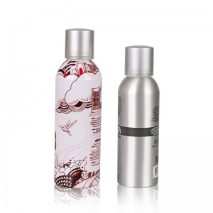 400ml environmental friendly aluminum vodka wine bottle with metal cap